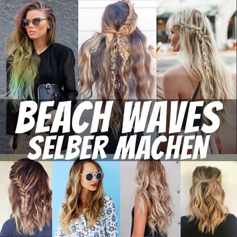 Beach Waves ohne Hitze: 4 tolle AlternativenDer Beach Waves-Trend hält sich seit Jahren. Der Look ist zeitlos, funktioniert bei vielen Haarlängen und sieht natürlich aus. Zu viel Hitzestyling ist nicht ratsam für die Haare. Deshalb zeigen wir, wie du Beach Waves ohne Lockenstab oder Glätteisen stylen kannst.Was sind Beach Waves?Beach Waves ohne Hitze stylen:Haarband-TechnikSocken-LockenFlechtfrisur & SalzsprayMini-DuttsDas Wichtigste in Kürze:Beach Waves können auch ohne Lockenstab und Glätteisen gestylt werden – Haarbänder und Flechtfrisuren schaffen den Look.